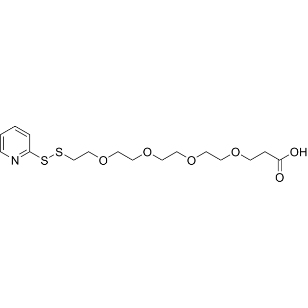 (2-pyridyldithio)-PEG4 acid 581065-93-2